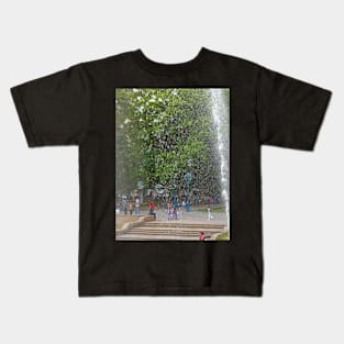 Drops and bubbles Kids T-Shirt